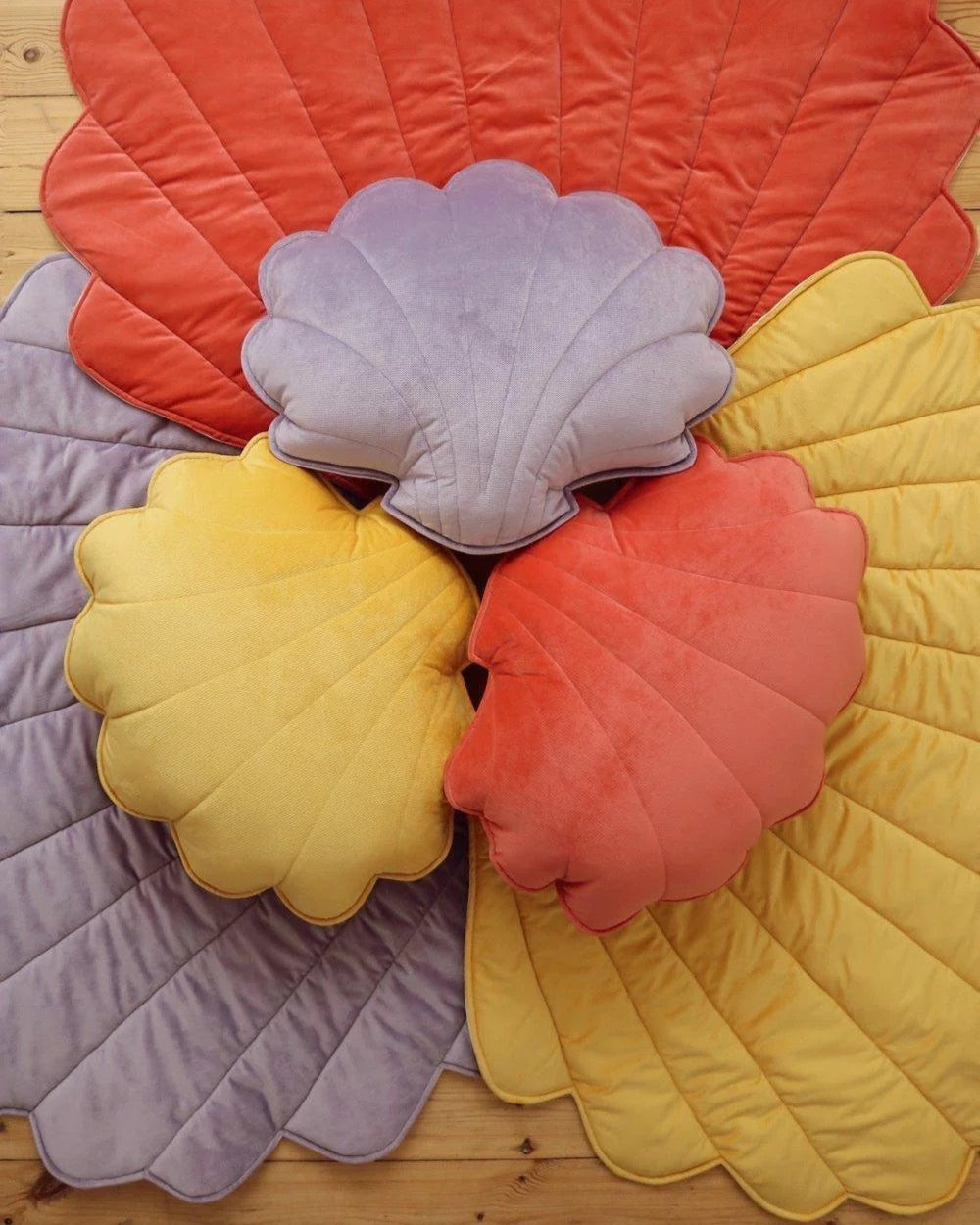 Velvet Schelp Speelmat