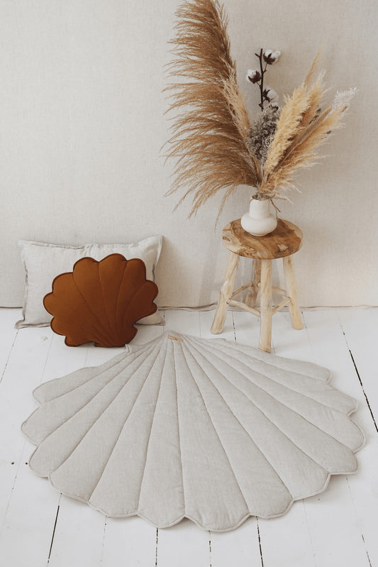 Linen Shell Mat