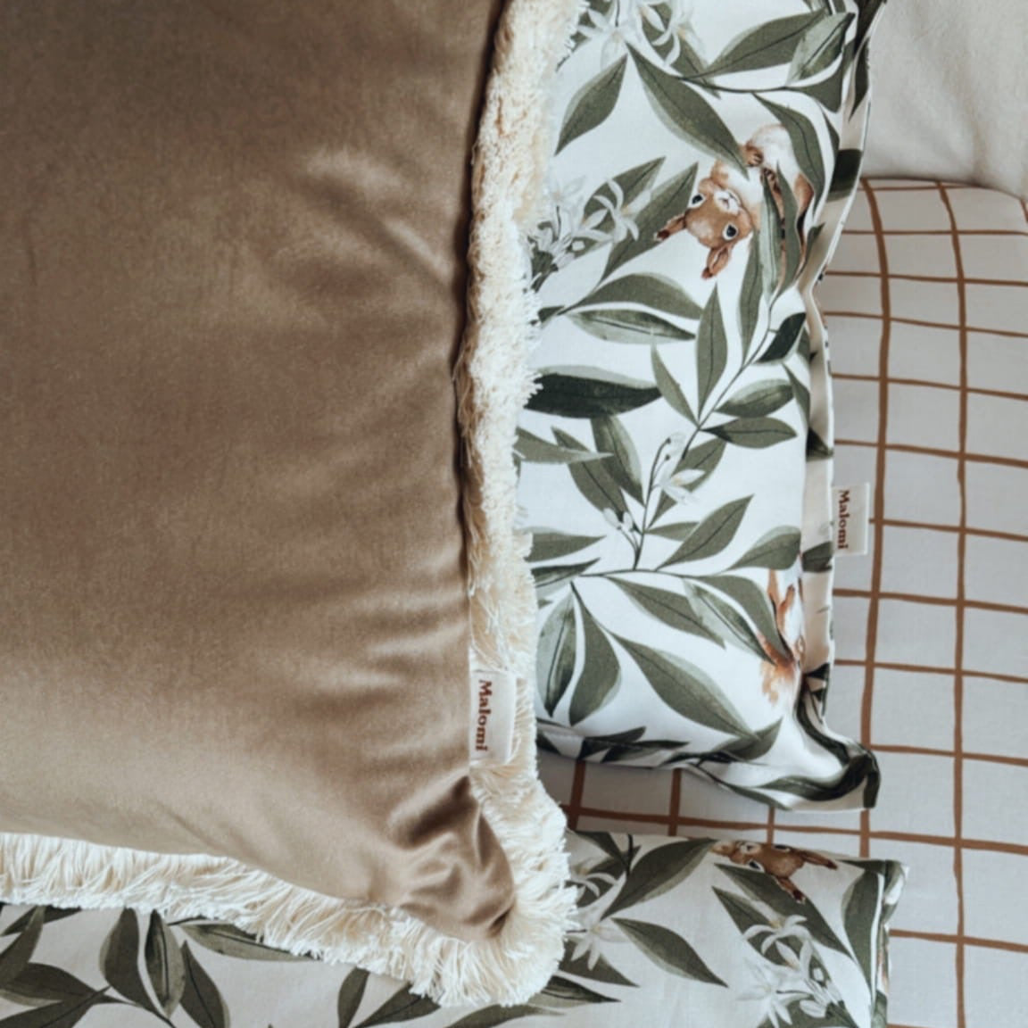 Pillow Delux Woodland Latte